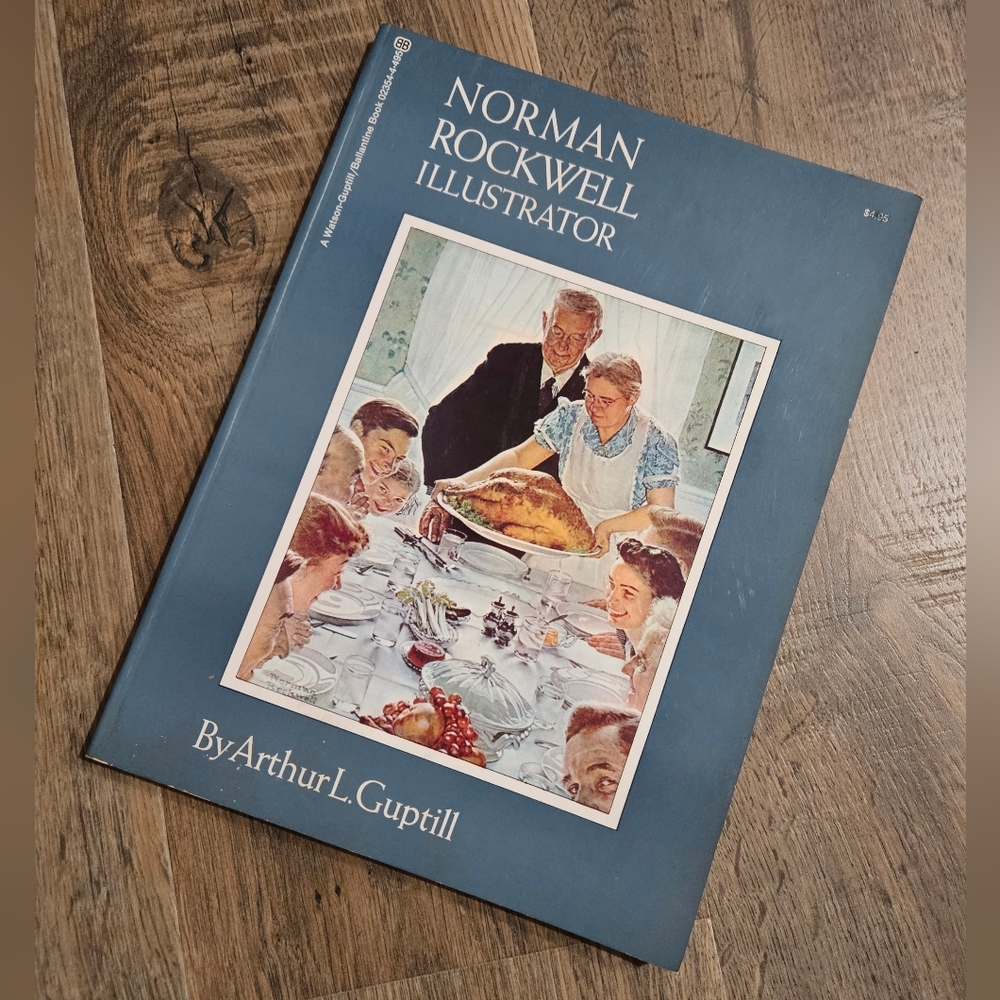 Soft Cover Book titled "Norman Rockwell Illustrator" by Arthur L. Guptill